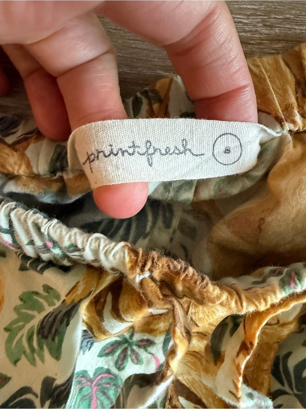 Printfresh Tamarin Mint Pajama Pants Anthropologie crop size Small - Picture 5 of 6